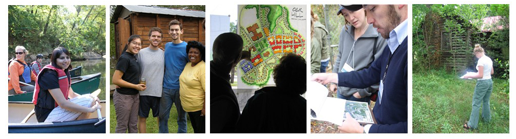 montage of outreach images